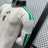 2026 Algeria Home Long Sleeve Player Version Soccer Jersey*长袖球员