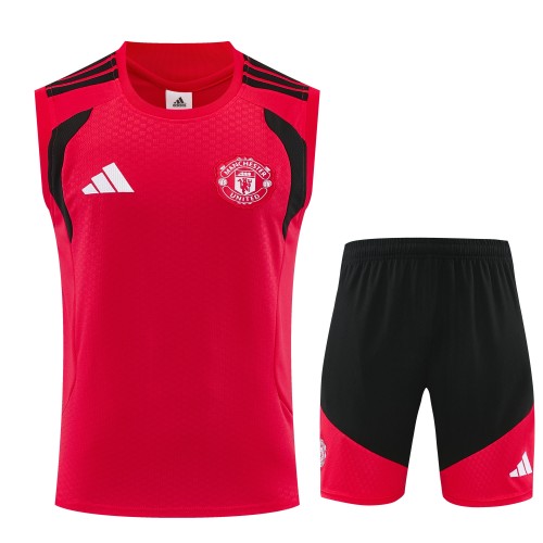 26-27 Man Utd High Quality Tank Top And Shorts Suit