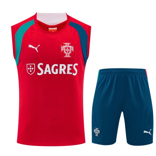 26-27 Portugal High Quality Tank Top And Shorts Suit