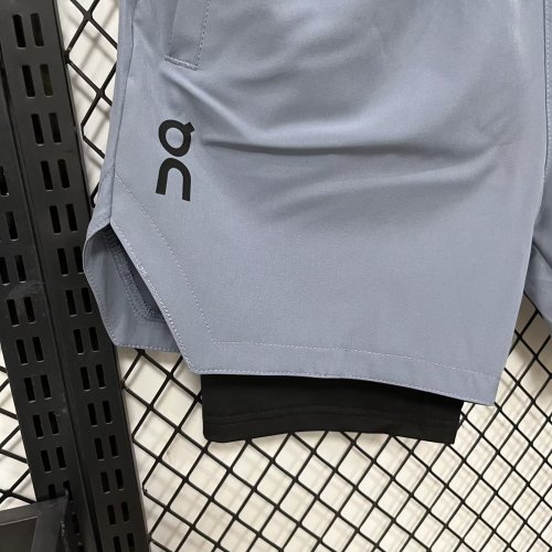 2026 ON Grey Casual Double Layer Short Pants