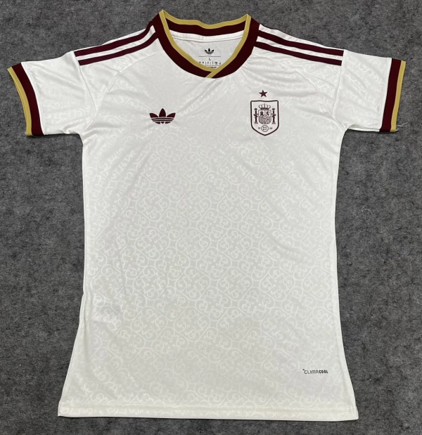 2026 World Cup Spain Away Women Fans Soccer Jersey (女)