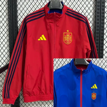 2026 Spain Double Sided Windbreaker