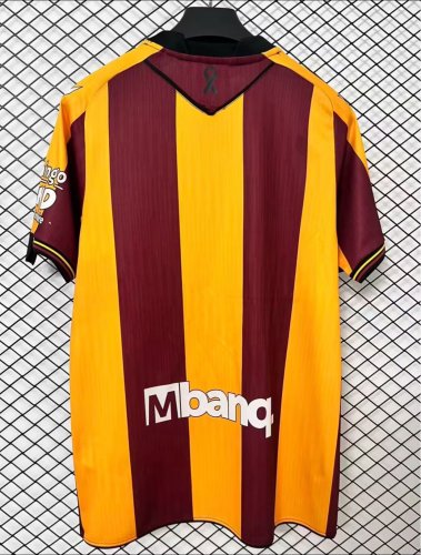 26-27 Bradford City Home Fans Soccer Jersey