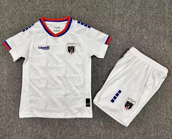 2026 Cape Verde Away Kids Soccer Jersey