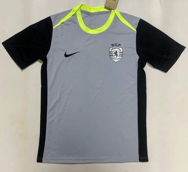 25-26 Sporting Lisbon Grey Black Special Edition Training shirts