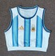 2026 World Cup Argentina Home Women Yoga Vest (女)