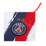 24-25 PSG Away Print 2 Star Champions of Europe 26 Fans Soccer Jersey