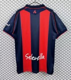 26-27 Bologna Home Fans Soccer Jersey