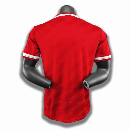 1986-1988 Man Utd Home Retro Soccer Jersey