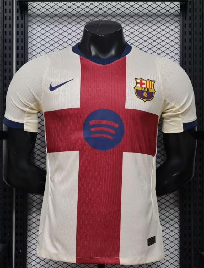 26-27 BAR Fourth Leaked Edition Player Version Soccer Jersey