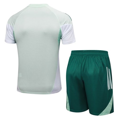 2025 No Label Player Version Training Short Suit —Green 绿色 无标