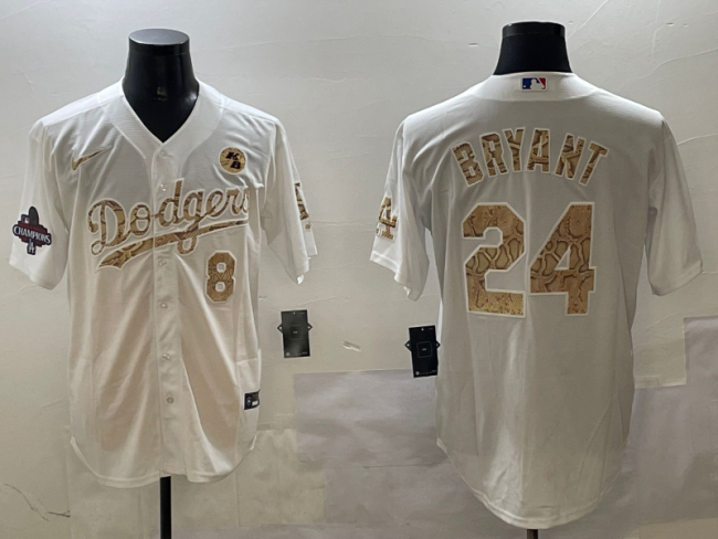 2025 MLB Los Angeles Dodgers New Pattern Jersey