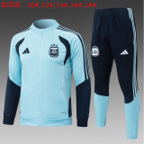 26-27 Argentina High Quality Kids Jacket Tracksuit