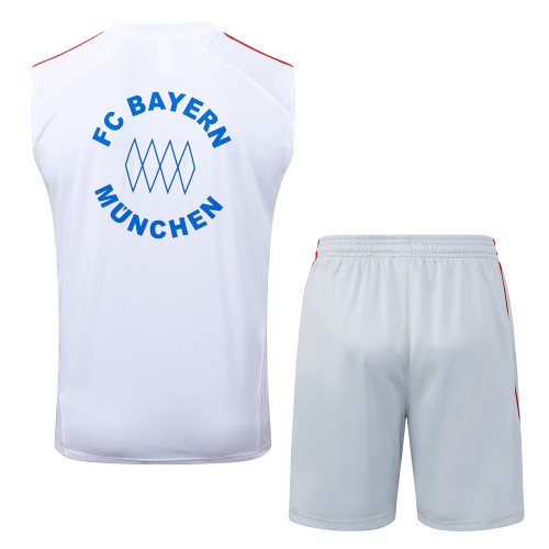 25-26 Bayern High quality Tank Top And Shorts Suit