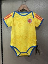 2026 World Cup Colombia Home Baby Infant Crawl Suit