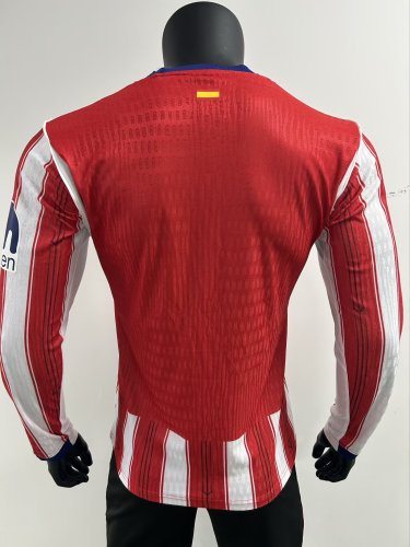 26-27 ATM Home Leaked Edition Long Sleeve Player Version Soccer Jersey*长袖球员