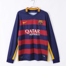 2015-2016 BAR Home Long sleeves Retro Soccer Jersey