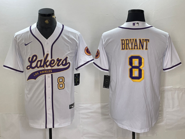 2025 MLB Los Angeles Lakers New Pattern Jersey