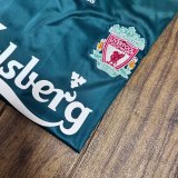 2008-2009 LIV Away Long Sleeve Retro Soccer Jersey