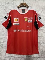 2024 F1 Ferrari New Pattern Short Sleeve Racing Suit