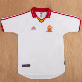 2000 Spain Away Retro Soccer Jersey