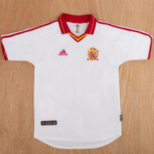 2000 Spain Away Retro Soccer Jersey