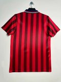 1998 England Away Red Retro Soccer Jersey