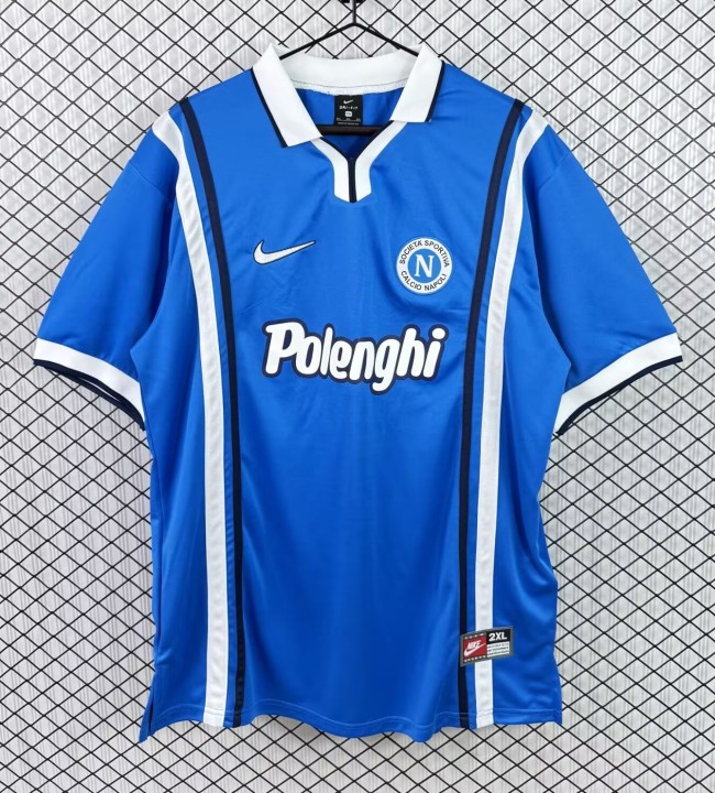 1997-1998 Napoli Home Retro Soccer Jersey