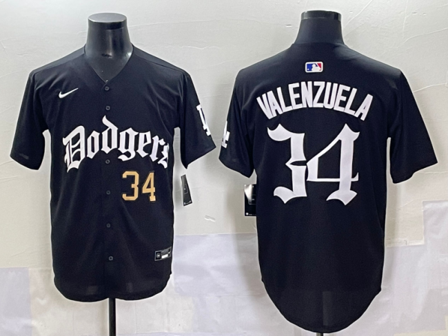 2025 MLB Los Angeles Dodgers New Pattern Jersey
