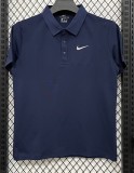 2026 NK Dark blue High Quality Polo Short Sleeve