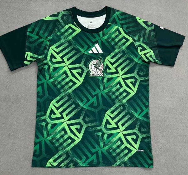 2026 Mexico Green Training Shirts