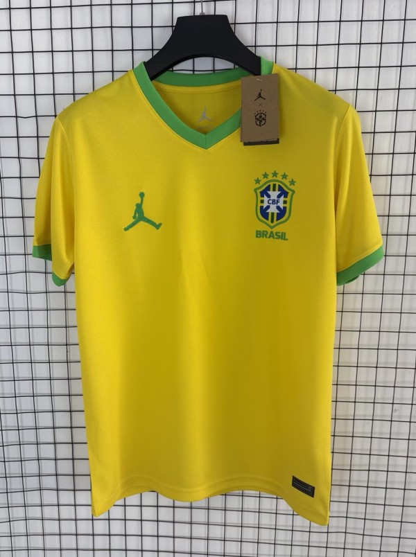 26-27 Brazil Yellow Special Edition Fans Soccer Jersey