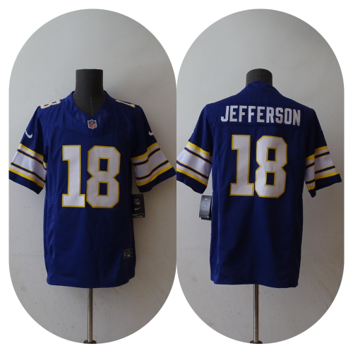 2025 NFL Minnesota Vikings New Pattern Jersey