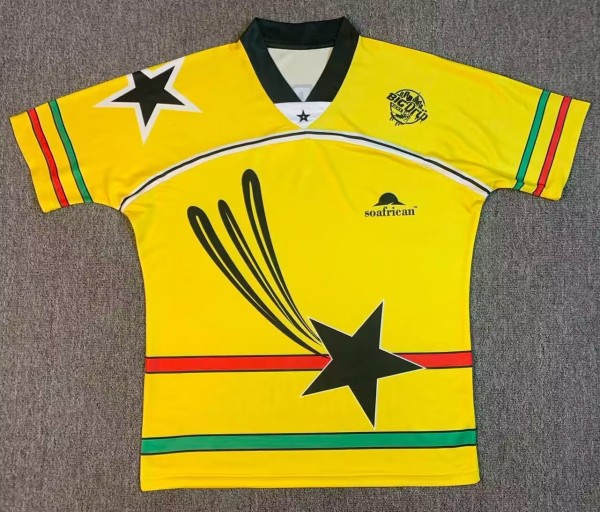 26-27 Ghana Yellow Special Edition Fans Soccer Jersey