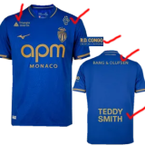 25-26 Monaco Away Player Version Soccer Jersey
