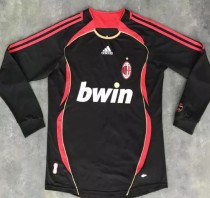 2006-2007 ACM Third Black Long Sleeve Retro Soccer Jersey 2006-2007 ACM Third Black Long Sleeve Retro Soccer Jersey