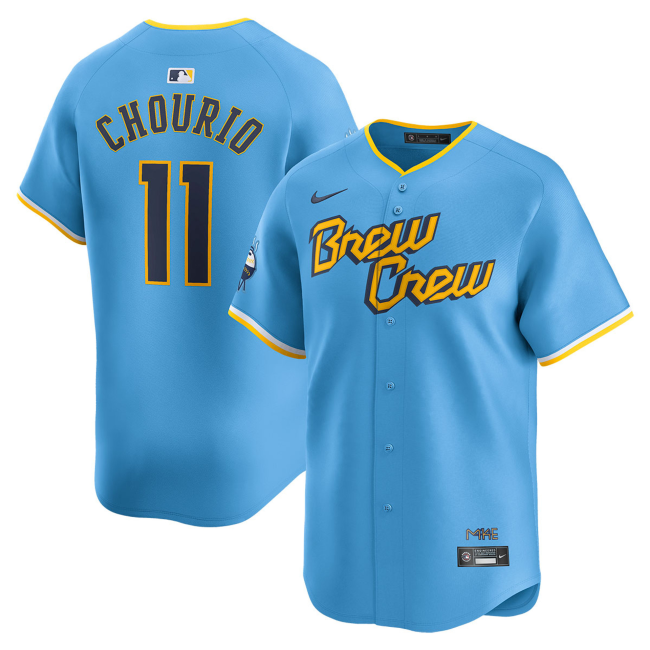 2025 MLB Milwaukee Brewers New Pattern Jersey
