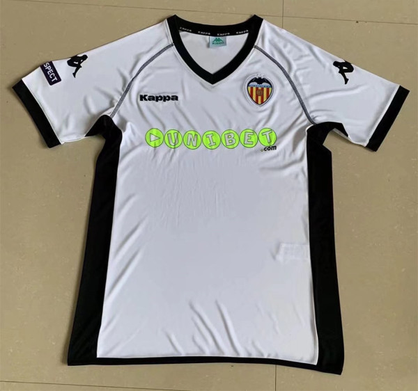 2011 Valencia Home Retro Soccer Jersey