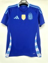 2024 Argentina Away Fans Soccer Jersey 2024 Argentina Away Fans Soccer Jersey