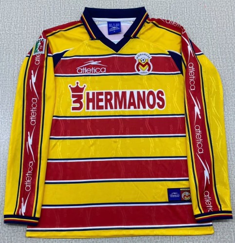 1999-2000 Morelia Home Long Sleeve Fans Soccer Jersey