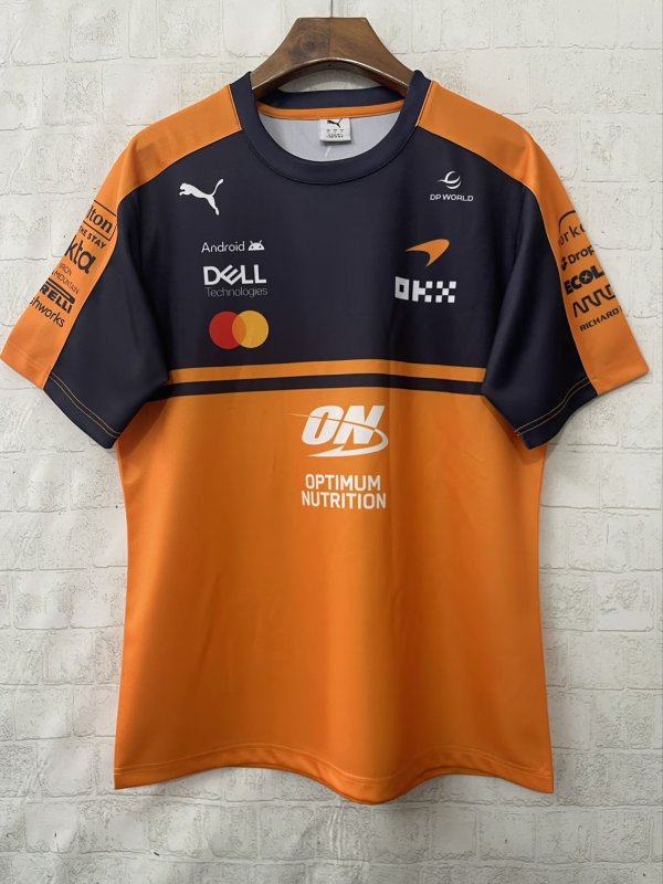 2026 F1 McLaren New Pattern Short Sleeve Racing Suit