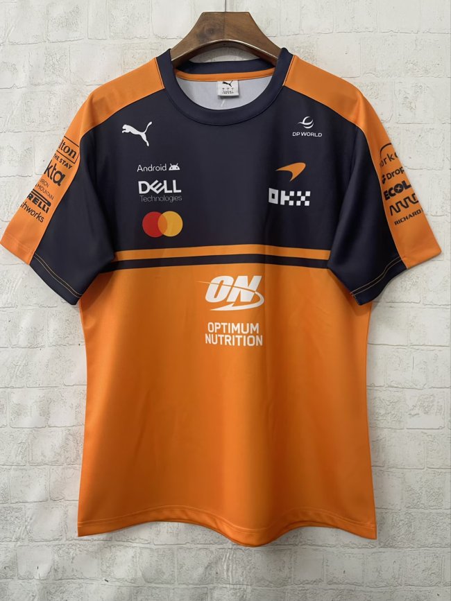 2026 F1 McLaren New Pattern Short Sleeve Racing Suit