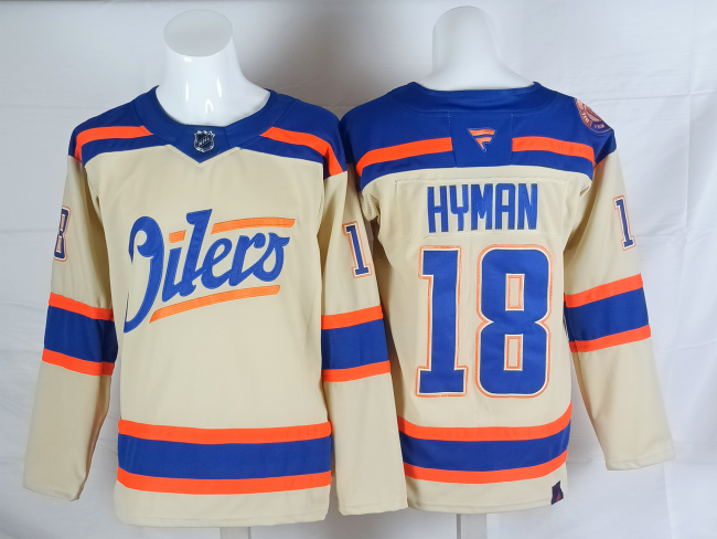2026 NHL Edmonton Oilers New Pattern Jersey