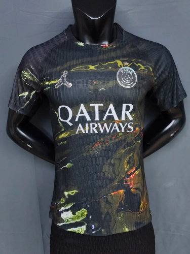 25-26 PSG Special Edition Print 2 Star Champions of Europe 26 Player Version Soccer Jersey
