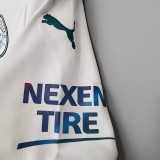 21-22 Man City  Away Fans Soccer Jersey