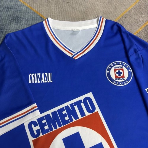 1990 Cruz Azul Home Retro Soccer Jersey