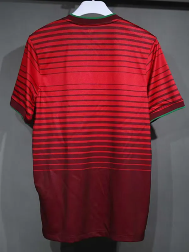 2014 Portugal Home Player Version Retro Soccer Jersey  *球员