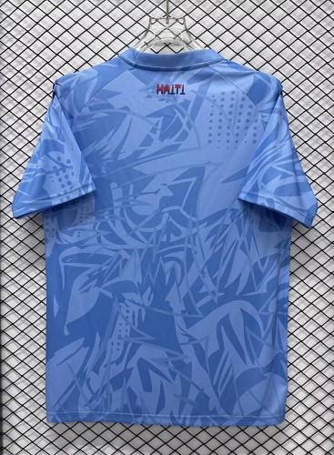 2026 Haiti Blue GoalKeeper Fans Soccer Jersey