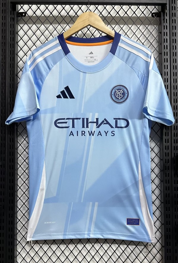 25-26 New York City FC Home Fans Soccer Jersey