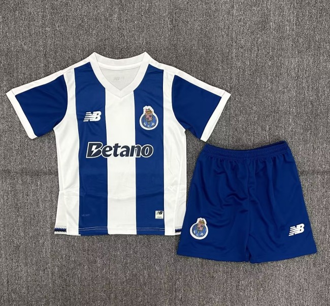 26-27 FC Porto Home Kids Soccer Jersey